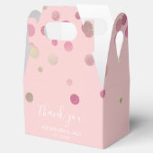 Ballotins Parties scintillant rose Gold Blush Pink Mariage F (Ouvert)