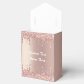 Ballotins Parties scintillant rose Gold Blush  texte personn (Ouvert)