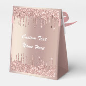 Ballotins Parties scintillant rose Gold Blush  texte personn (Arrière)