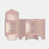 Ballotins Parties scintillant rose Gold Blush  texte personn (Déplié)