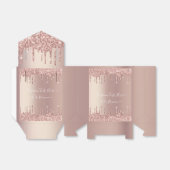 Ballotins Parties scintillant rose Gold Blush  texte personn (Déplié)