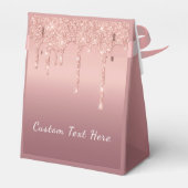 Ballotins Parties scintillant rose Gold Blush  texte personn (Arrière)