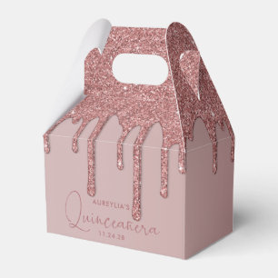 Ballotins Parties scintillant rose Gold Sparkle perche Quint