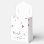 Ballotins Parties scintillant rose or rose Mariage Faux Foil (Ouvert)