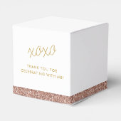 Ballotins Parties scintillant rose Rose or moderne Sweet 16  (Arrière)