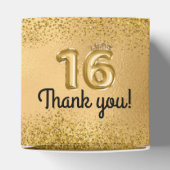 Ballotins Parties scintillant rouge or Ballons doux 16 Setee (Haut)