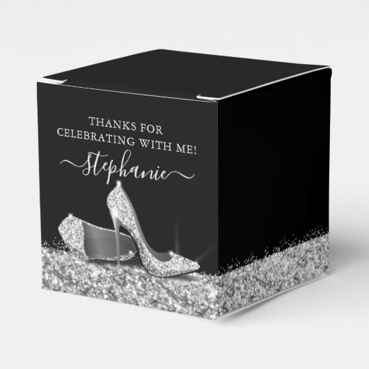 Ballotins Parties scintillant Silver High Heures Glam Annive (Verso)