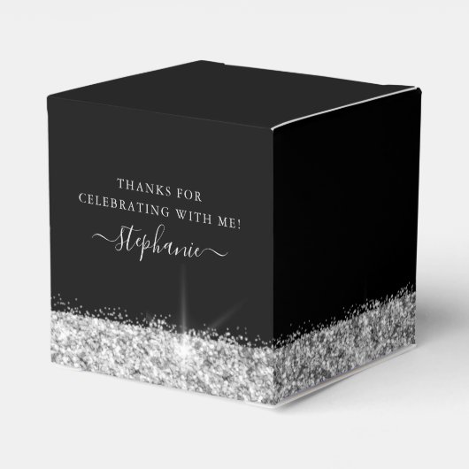 Ballotins Parties scintillant Silver High Heures Glam Annive (Arrière)