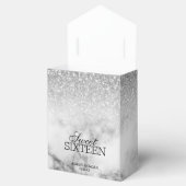 Ballotins Parties scintillant Silvery Faux/Marble Sweet 16 (Ouvert)