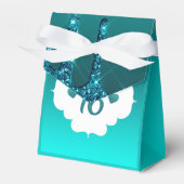 Ballotins Parties scintillant turquoise à goutte douce 16 (Verso)