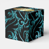 Ballotins Parties scintillant turquoise et Ballotin noir (Arrière)