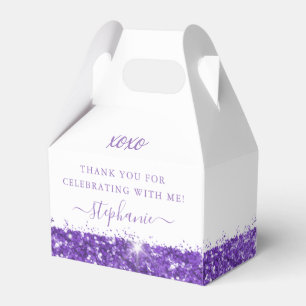 Ballotins Parties scintillant violet Confetti Anniversaire M