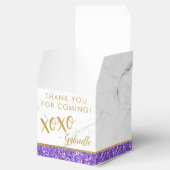 Ballotins Parties scintillant violet et or xoxo Amusants Mar (Ouvert)