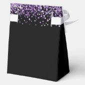 Ballotins Parties scintillant violette et Sweet sixteen noir (Verso)