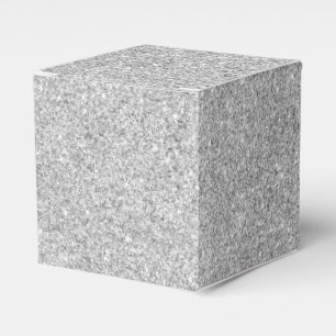 Ballotins Parties scintillantes argentées élégantes