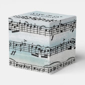 Ballotins Partition de mariage sur aquarelle (Arrière)