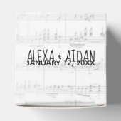 Ballotins Partition mariage avec texte (Haut)