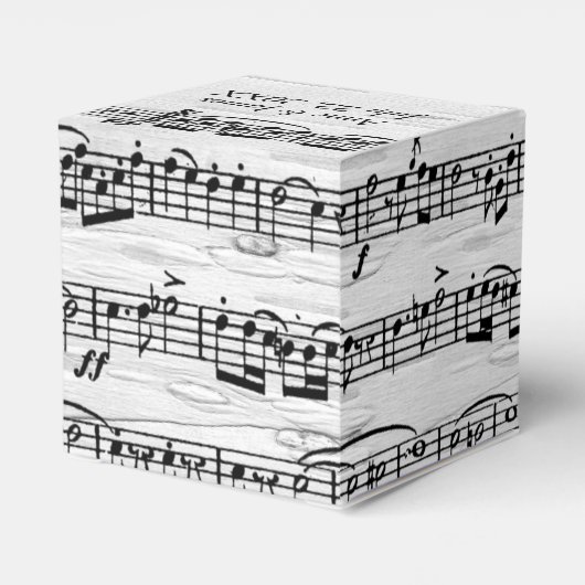 Ballotins Partition mariage sur bouleau (Arrière)