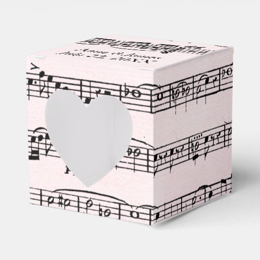 Ballotins Partition mariage Sur Rose (Verso)