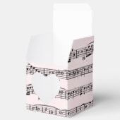 Ballotins Partitions de mariage sur fond rose blush (Ouvert)