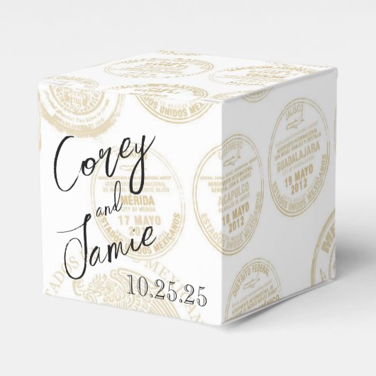 Ballotins Passeport du Mexique (Verso)