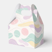 Ballotins Pastel Abstract Seamless Pattern Waves and Circles (Arrière)