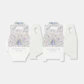 Ballotins Pastel Aquarelle Peacock Flora Fête des mariées (Déplié)