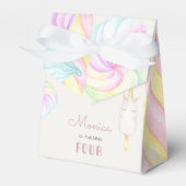 Ballotins Pastel arc-en-ciel aquarelle licorne doux annivers (Verso)