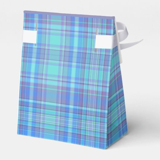 Ballotins Pastel Blue Plaid (Arrière)