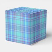 Ballotins Pastel Blue Plaid Pattern (Arrière)