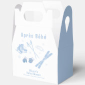 Ballotins Pastel Blue Winter Après Bébé Ski Boy Baby Shower  (Ouvrir)