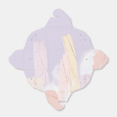 Ballotins Pastel Blush Pink et Lilac Paint Splash (Déplié)