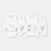 Ballotins Pastel Boho Hedgehog et Balloons Anniversaire (Déplié)