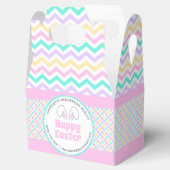 Ballotins Pastel Bunny Ears Happy Fête de Pâques Boîte de Fa (Ouvert)