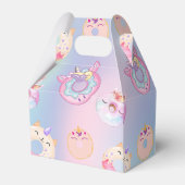 Ballotins Pastel clair Unicornes Arc-en-ciel Donuts (Arrière)