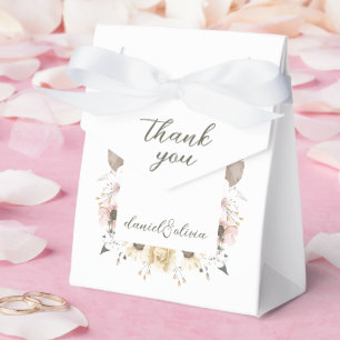 Ballotins Pastel Color Floral Mariage