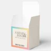 Ballotins Pastel coloré Mariage arc-en-ciel (Ouvert)