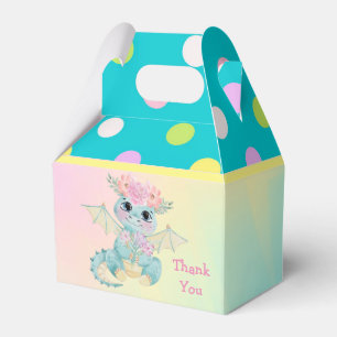 Ballotins Pastel Cute Dragon Girl Anniversaire/Baby shower