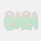 Ballotins Pastel esthétique Muet Gradient Rose Mint Vert (Déplié)