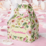 Ballotins Pastel Floral<br><div class="desc">Ce ballotin printanier à imprimés floraux est idéal pour les anniversaires,  les diplômes,  les mariages et les occasions spéciales. Modifiez facilement le message dans la section personnalisée.</div>