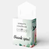 Ballotins Pastel Flower Elégance : Sage Green Floral Mariage (Ouvert)