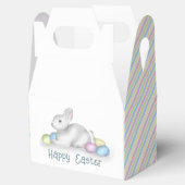 Ballotins Pastel Happy Bunny de Pâques Typographie simple (Ouvert)