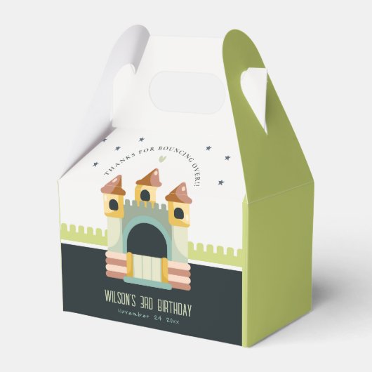 Ballotins Pastel Jumping Castle Jump & Play Anniversaire de (Verso)