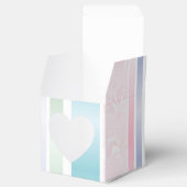 Ballotins Pastel Mariage damassé Merci (Ouvert)