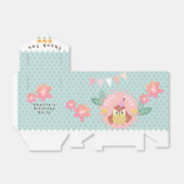 Ballotins Pastel Owl Joyeux Anniversaire. (Déplié)