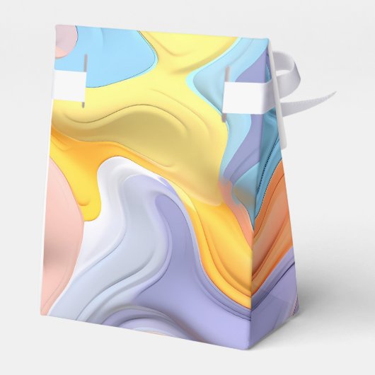 Ballotins Pastel Plastic Fluid Abstrait (Arrière)