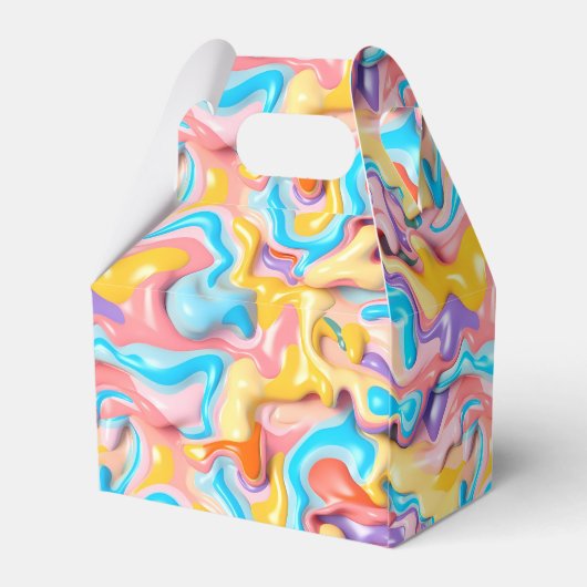 Ballotins Pastel Plastic Fluid Abstrait (Arrière)