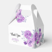 Ballotins Pastel Purple Rose Vert Ballotin d'anniversaire (Verso)