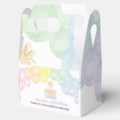 Ballotins Pastel Rainbow Balloon Ballotin fête d'anniversair (Ouvert)