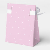 Ballotins Pastel Rainbow Pink Mini Favor Box (Arrière)